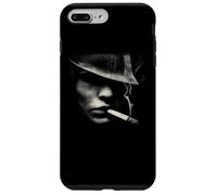 Mysterious Noir Man With Cigarette Smoke Case for iPhone 7 Plus/8 Plus