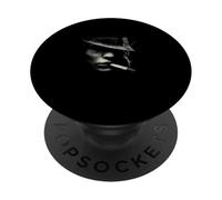 Mysterious Noir Man With Cigarette Smoke PopSockets Adhesive PopGrip