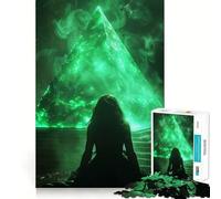 Mysterious Object 1000 Piece Jigsaw Puzzles for Adults Jigsaw Fine Logic Toy Quiet Fun Neat Edge Memorable Gift (38x52cm)