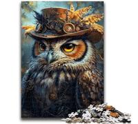 Mysterious Owl 1000 Piece Jigsaw Puzzles for Adults Gifts,Challenging Game And Family Play for Is Ideal As A Gift for The Whole Family (50x75cm)