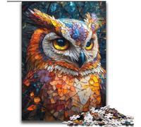 Mysterious Owl Jigsaw Puzzles for Teenagers 2000 Piece Puzzle, Family Fun Games Fun at Home Activities, Birthday Present, Travel Gifts (70x100cm)