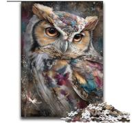 Mysterious Owl Puzzles 2000 Pieces for Teenagers, Educational Games Home Decoration Unique Home Decor And Gifts (70x100cm)