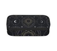 Mysterious patterns Cute Zipper Pencil Case, Oxford Fabric Pen Pouch