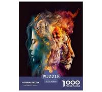 Mysterious Person 1000 Pieces Jigsaw Puzzles for Adults Educational Games Birthday Gifts for Women And Man Art Colorful DIY Craft 70x50cm/1000pcs