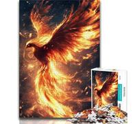 Mysterious Phoenix Adult Jigsaws 1000 Pieces Difficult,Challenging To Complete But Fun And Humorous Birthday Present,Gifts,Wall Art (38x26cm)
