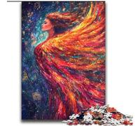 Mysterious Phoenix Girl 2000 Piece Jigsaw Puzzles for Adults Gifts, for 14+ Train Your Brain And Your Hands Christmas Game Gifts (70x100cm)
