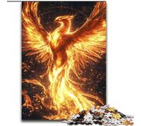 Mysterious Phoenix Jigsaw Puzzles for Teenagers 1000 Piece Puzzle, Challenging Game And Family Play Educational Game for Birthday, Chrismas (26x38cm)