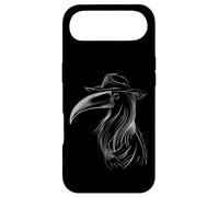 Mysterious Plague Doctor Raven with Hat Design Case for iPhone Air