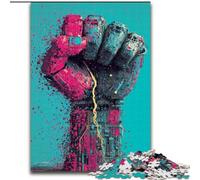Mysterious Sculpture Art Jigsaw Puzzles for Teenagers 1000 Pieces, for Educational Game Challenge Toy Birthday Present, Gifts, Wall Art (26x38cm)