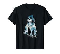 Mysterious Shadow Warrior Anime Style T-Shirt