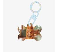 Mysterious Smiling face Personalized Pet Tags-Quality Acrylic Dog Tags, Custom ID Tags for Pets, Stylish and Durable