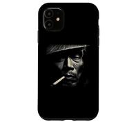 Mysterious Smoking Old Asian Warrior Face Case for iPhone 11