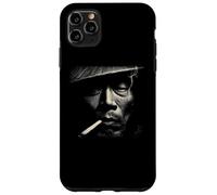 Mysterious Smoking Old Asian Warrior Face Case for iPhone 11 Pro Max