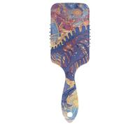 Mysterious Summons Of A White Dinosaur Skeleton gentle womens hair brush Designed scalp massager for All Hair Types with Ergonomic handle cepillo anti frizz para cabello