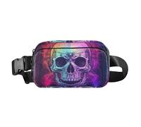 Mysterious Tarot Astrological Skeleton Fashionable Fanny Pack Waist Bag for Women Men Waterproof Zipper Fanny Pack Sling Bag with Adjustable Strap for Workout Running Hiking, Mysterious Tarot