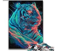 Mysterious Tiger Jigsaw Puzzles for Teenagers 2000 Piece Puzzle, Family Entertainment Toys Is Ideal As A Gift for The Whole Family (70x100cm)