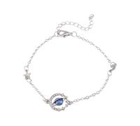 Mysterious Universe: Blue Universe Planet Bracelet A Perfect Combination Of Fashion And Art The Beauty Of The Starry Showing Personality And Charm Chain Set For Women (Blue, One Size)