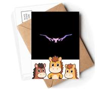 Mysterious Universe Crystal Constellation Postcards Envelopes Cards Mailing Year Horse