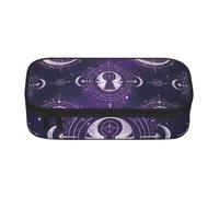 Mysterious Universe Cute Zipper Pencil Case, Oxford Fabric Pen Pouch