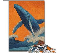 Mysterious Whale Jigsaw Puzzles for Adults 2000 Jigsaws, Educational Games Home Decoration Deal As Gifts for The Whole Family (70x100cm)