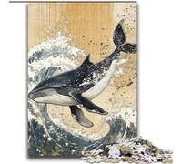 Mysterious Whale Jigsaw Puzzles for Adults 2000 Pieces, Suitable for Ages 14 And Up Improve Memory Gifts Ideas (70x100cm)