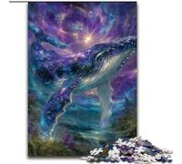 Mysterious Whale JigsawPuzzle 1000 Pieces for Teenagers, Challenging Difficult Deal As Gifts for The Whole Family (26x38cm)