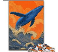 Mysterious Whale Jigsaws Puzzles 2000 Pieces for Teenagers Gifts, Staycation Kill Time Birthday Present, Gifts, Wall Art for 14+ (70x100cm)