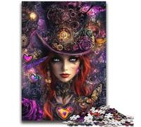 Mysterious Witch 1000 Pieces Jigsaw Puzzle For Adults Teens,Help The Brain Exercise Addictive Toys to Cultivate Patience Great Gift (38X52cm)