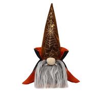 Mysterous Older Desktop Sculpture Abstract Figure Zen Meditation Statue for Impressive Work of Art (Orange, 29 cm)