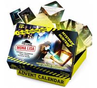 Mystery Advent Calendar 2026 for Adults - Stolen Mona Lisa Heist Case | Art-heist whodunit in 24 envelopes · unlock digital evidence, eliminate suspects · adults 14+ · solo or team · 10-25 min