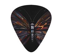 Mystery Butterfly Guitar Picks, Premium Celluloid Picks For Enhanced Playability And Tone.