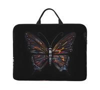 Mystery Butterfly Printed Laptop Sleeve 16.5 * 12.2", Business and Casual Dual use, Suitable for Some laptops