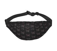 Mystery Butterfly Waist Bag. Lightweight And Waterproof, Suitable For Travel And Daily Use, Fashionable Design, For Men And Women.