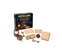 Mystery Case Advent Calendar 24 Days 3D Acrylic Ornaments | Each day reveals a new clue - suspect files, evidence markers, crime scene tools & more.