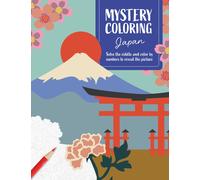 Mystery Coloring Japan: Solve by David & Charles Publishin (PB 2025)
