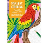 Mystery Coloring Wild Animals: Solve the riddle and color by numbers to reveal the picture