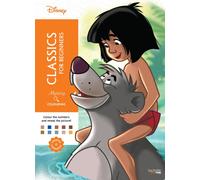 Mystery Colouring - Classics for Beginners : Reveal iconic Disney characters with colour by number
