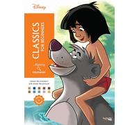 Mystery Colouring - Classics for Beginners: Reveal iconic Disney characters with colour by number