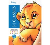 Mystery Colouring - Classics: Reveal iconic Disney characters with colour by number