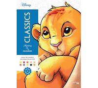 Mystery Colouring - Classics : Reveal iconic Disney characters with colour by number