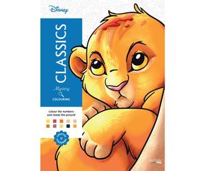 Mystery Colouring - Classics: Reveal iconic Disney characters with colour by number
