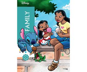 Mystery Colouring - Family: Reveal iconic Disney characters with colour by number