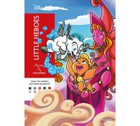 Mystery Colouring - Kids & Toddlers : Reveal iconic Disney characters with colour by number