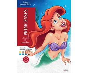 Mystery Colouring - Princesses: Reveal iconic Disney characters with colour by number