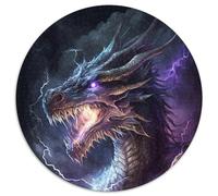 Mystery Cosmic Dragon 1000 Piece Puzzle Jigsaw Puzzles for Adults for Teenagers & Teens, Ideal Birthday 67.5x67.5cm