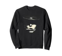 Mystery Cowgirl Smoking Western Female Portrait Sweatshirt