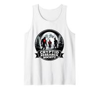 Mystery Creatures Under The Moon Retro Cryptid Hunters Tank Top