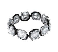 Mystery Cuff Bracelet - female - Swarovski - Bracelets - Black - ONE SIZE - Accessories ONE SIZE