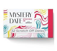 Mystery Date Staying in Edition - 52 Scratch Off Date Ideas and 52 Conversation Starters