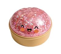 Mystery Dumpling Squeeze Toy, Glitter Dumpling Stress Ball with Steamer Box, Slow Rebound Bao Bun Squeeze Sensory Fidget Toy for Stress Relief, for Men Women